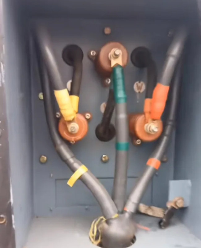 圖為630KW高壓電機(jī)接線(xiàn)照片2 圖為630KW高壓電機(jī)接線(xiàn)照片2